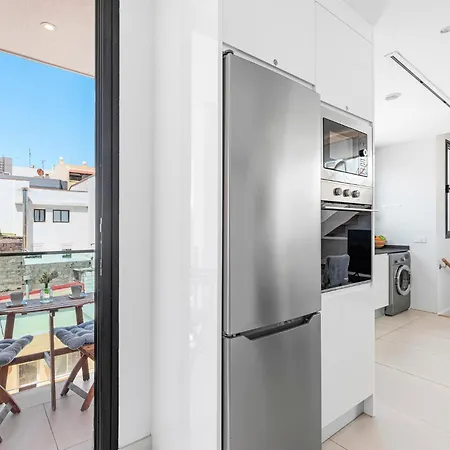 아파트 Medano4you Tina's Jacuzzi Terrace Playa Chica 엘메다노