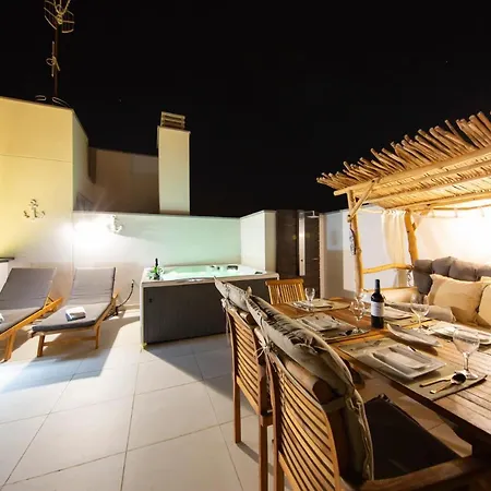 アパート Medano4you Tina's Jacuzzi Terrace Playa Chica エル・メダノ