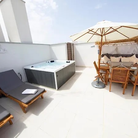 Medano4you Tina's Jacuzzi Terrace Playa Chica アパート エル・メダノ