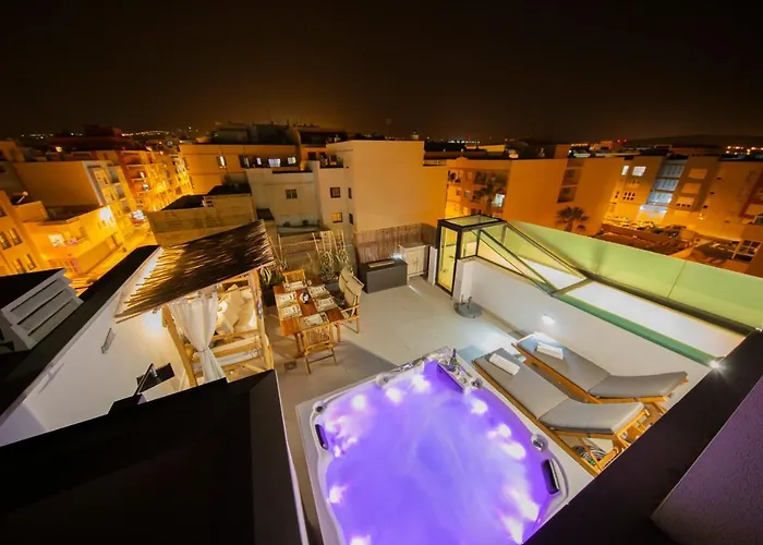 Medano4you Tina's Jacuzzi Terrace Playa Chica Апартаменты Эль-Медано