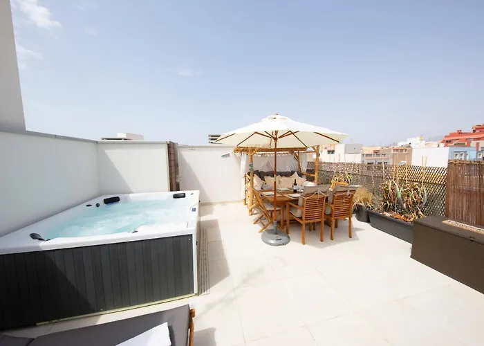 Medano4you Tina's Jacuzzi Terrace Playa Chica *